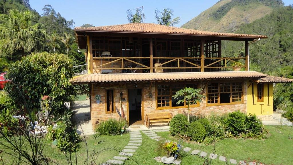 quarto da Pousada Chácara do Rio em Lumiar