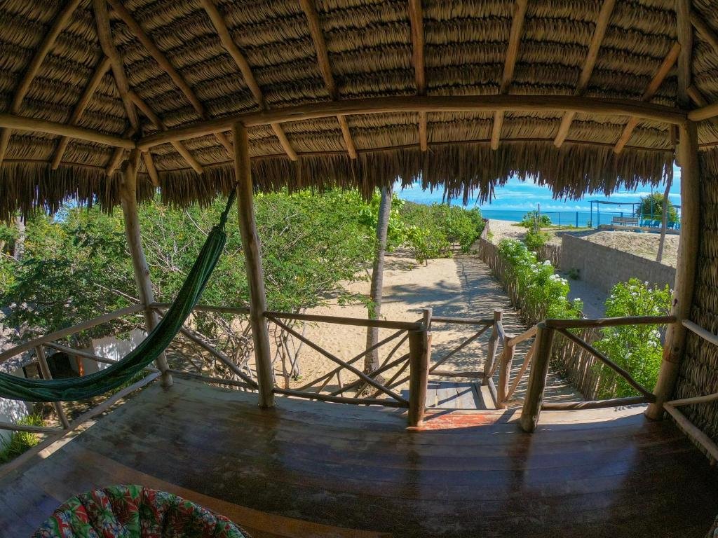 Vista da Na Praia Pousada no Litoral do Piauí.