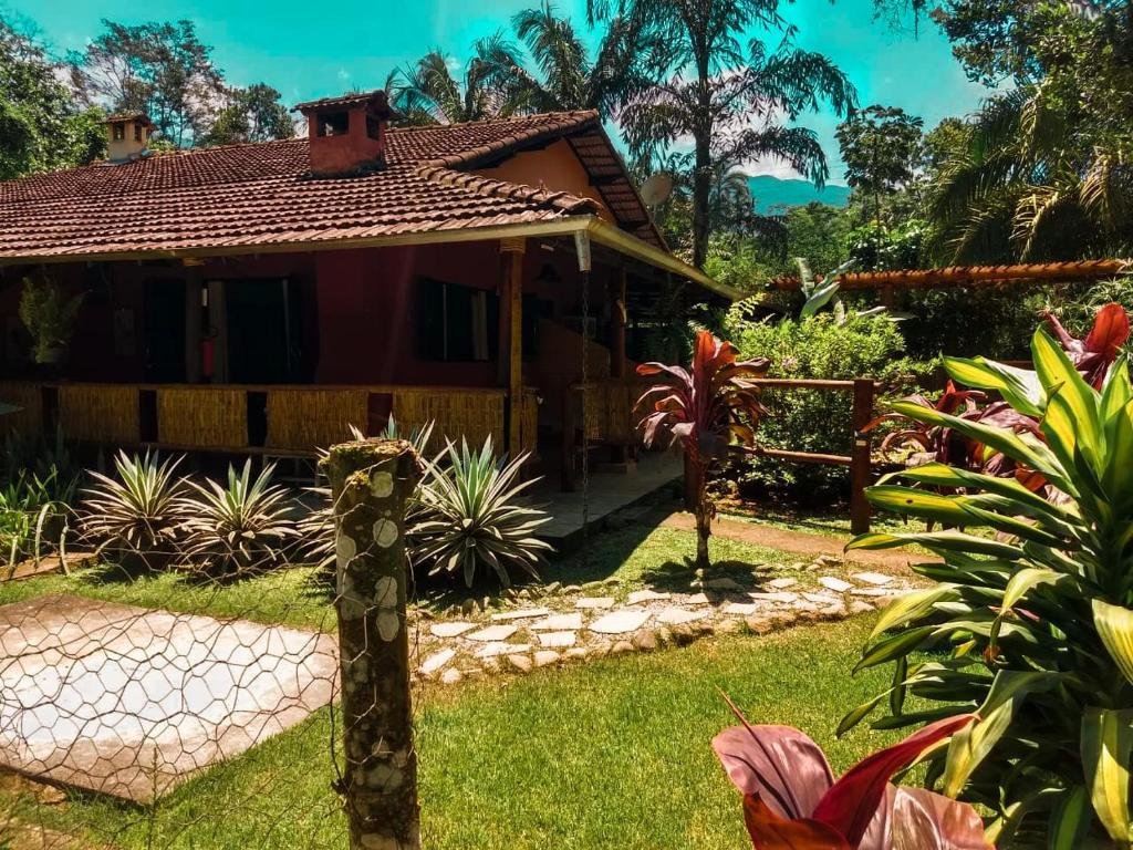 Vista da Pousada Casa Ubatumirim.