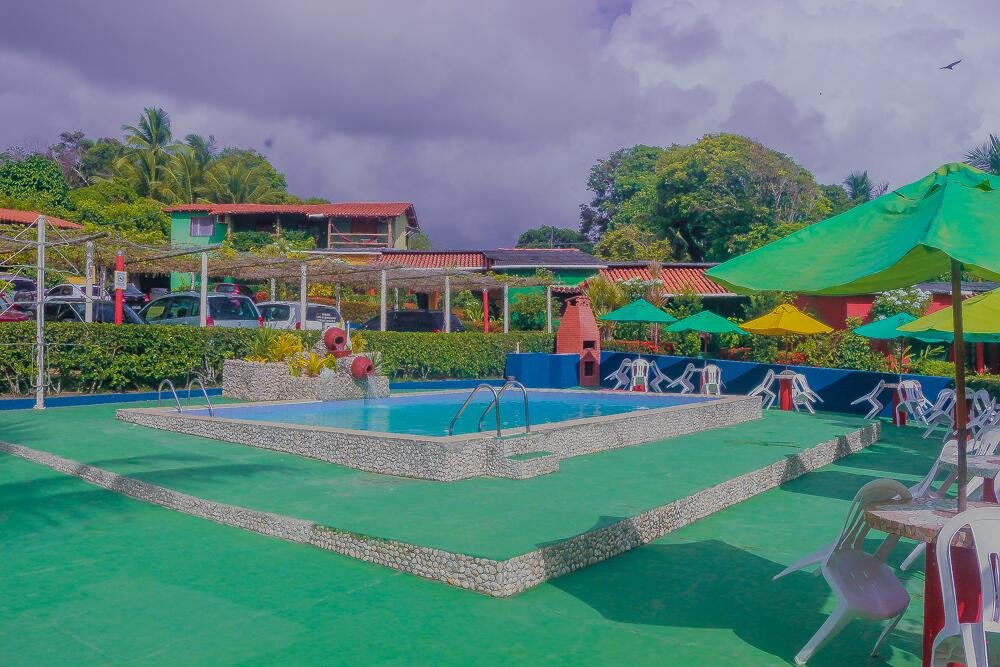 pisicna dos Chalés Costa do Sol
