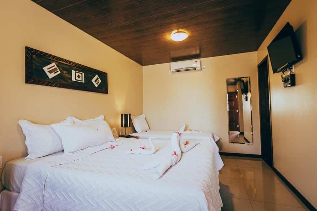 Quarto da Pousada Boa Vista.