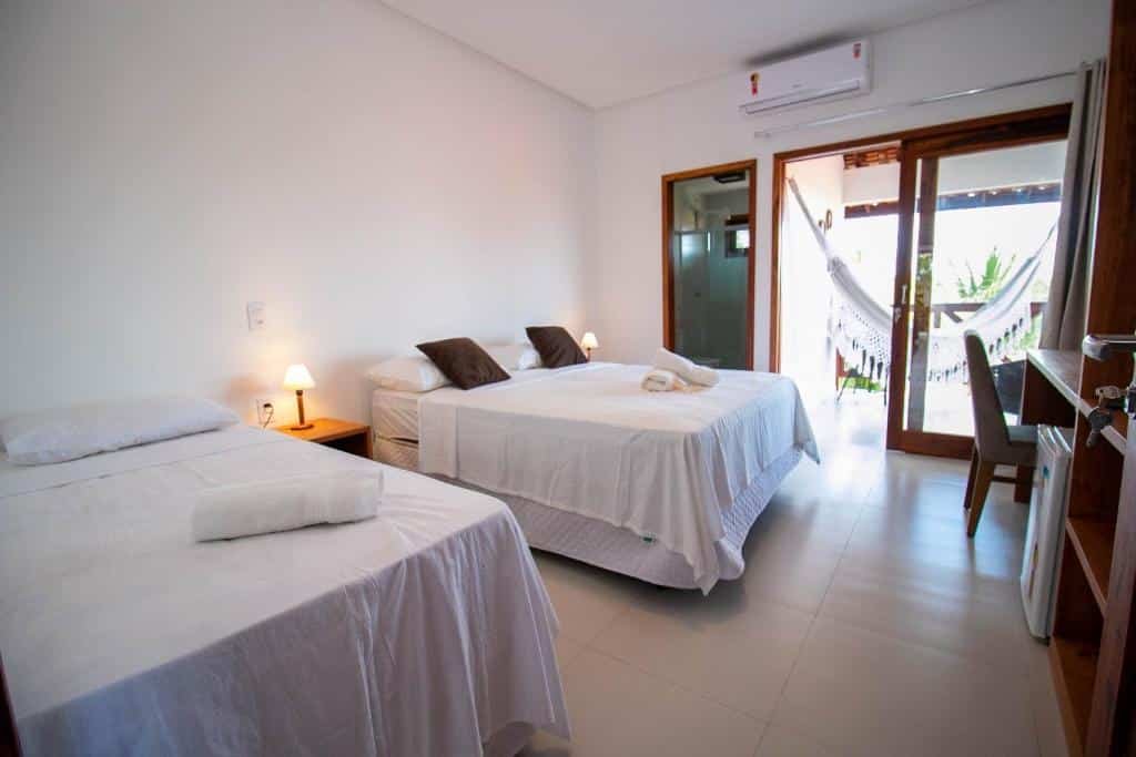 Quarto da Pousada Brisamares.