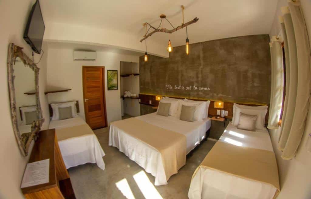 Quarto da Casa Valentini Pousada.