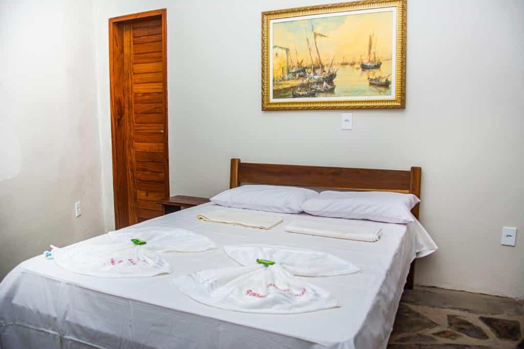 Quarto Pousada Porto das Barcas.