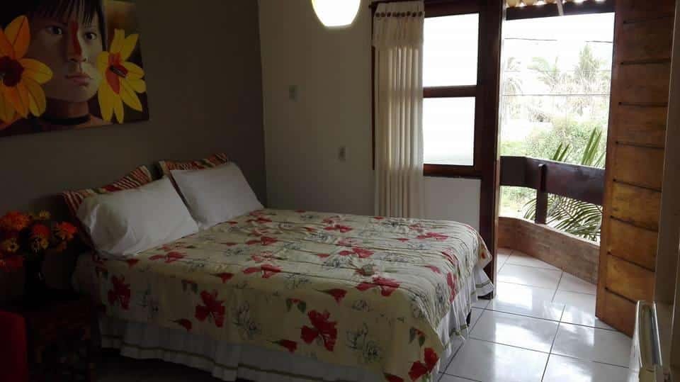 suíte da Pousada Casarão Praia Dourada
