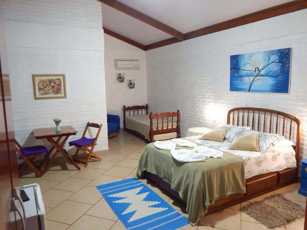 quarto da Pousada Cheiro de Mato
