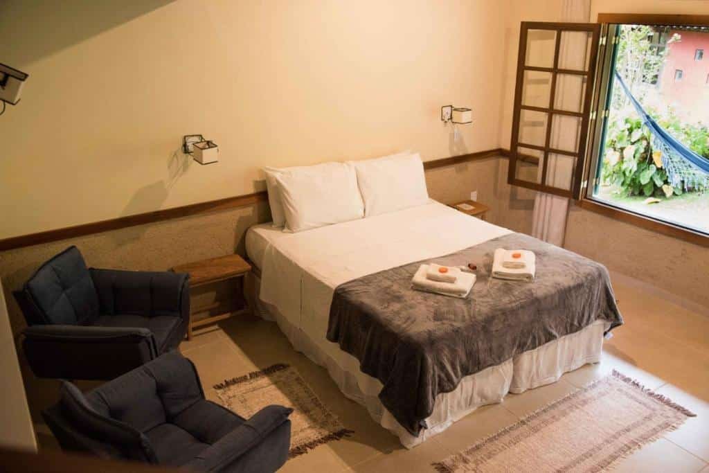 quarto da Pousada dos Anjos em São Pedro da Serra