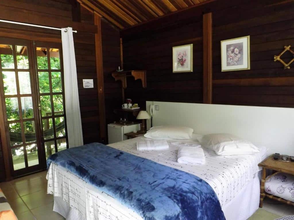 quarto da Pousada Encontro dos Rios em Lumiar