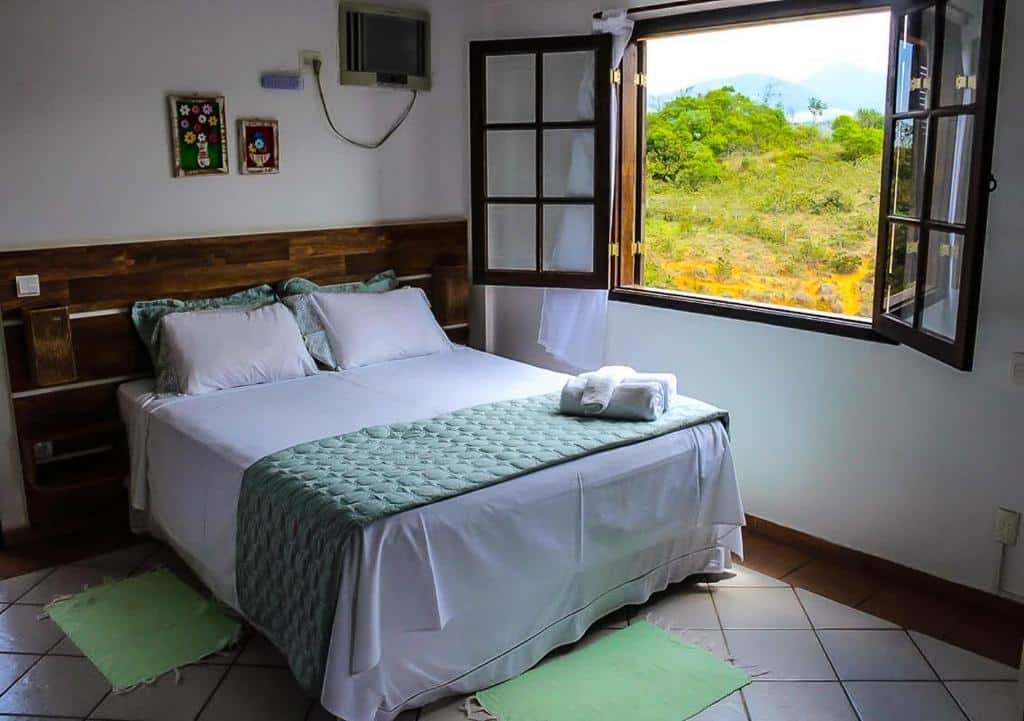 quarto da Pousada Flor de Penedo