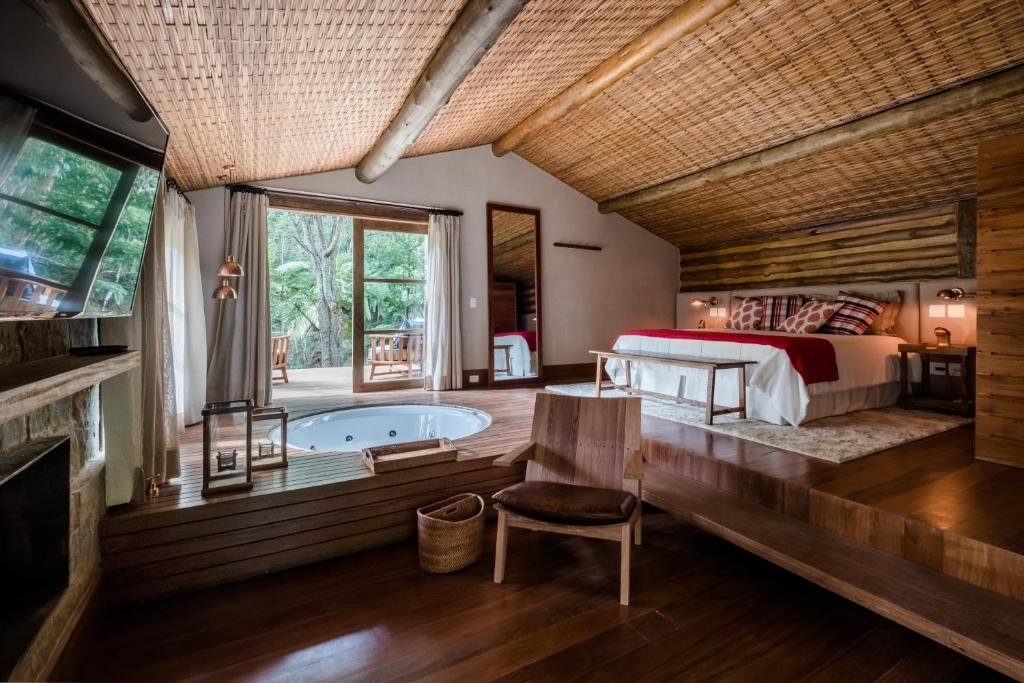 quarto da Pousada Tankamana em Itaipava