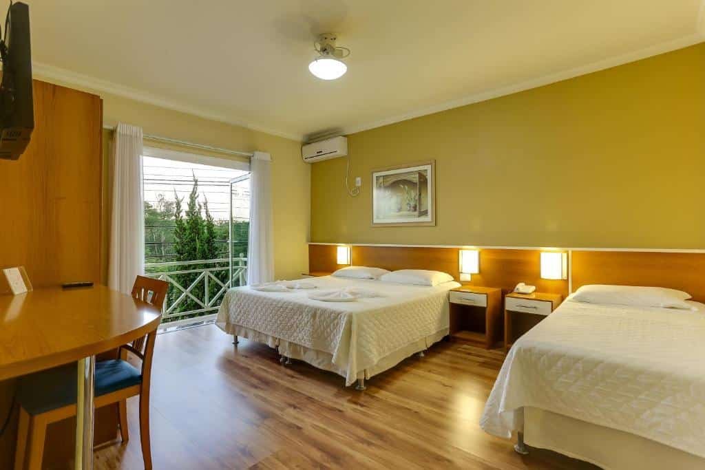 quarto da Vila Rica Pousada no rio grande do sul