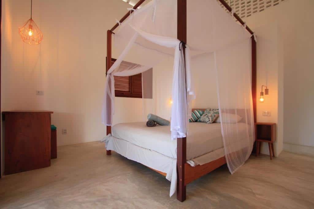 Quarto da Villa Estrelas Atins em onde ficar na Rota das Emoções.