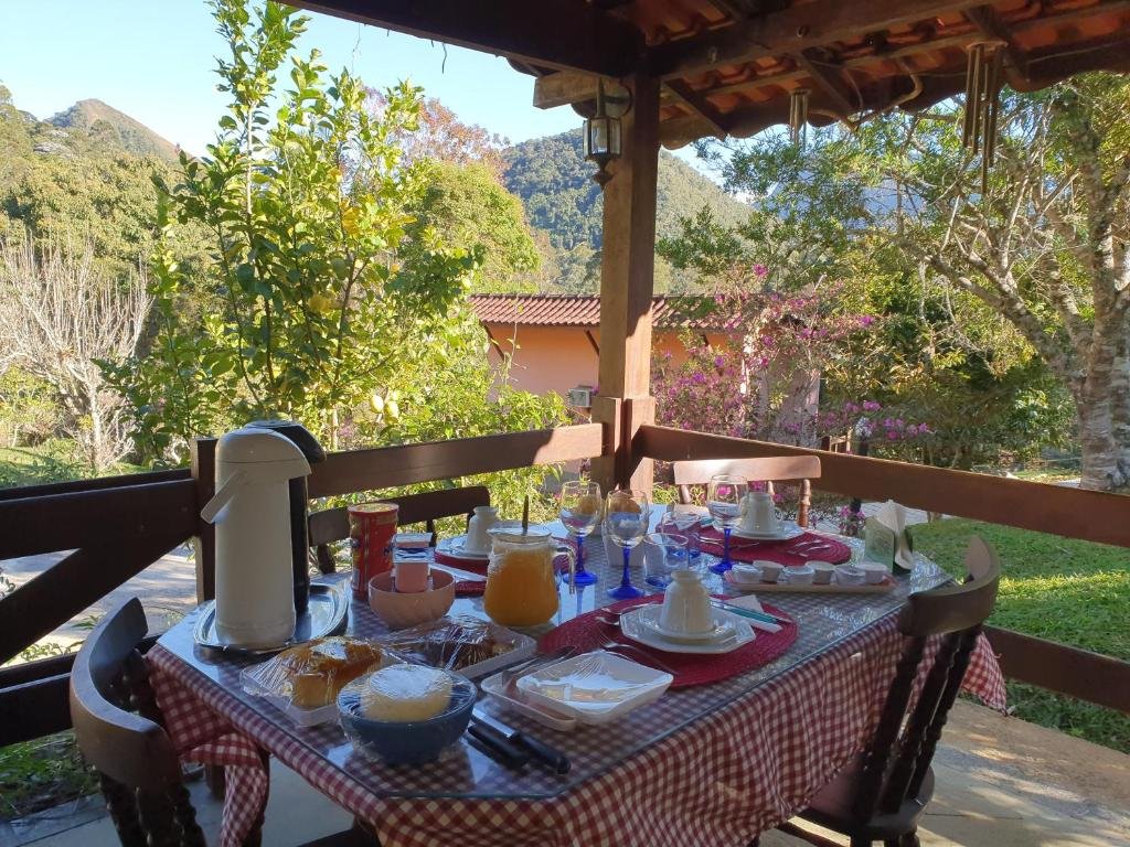 café da manhã da Eco Pousada Eldorado em Lumiar